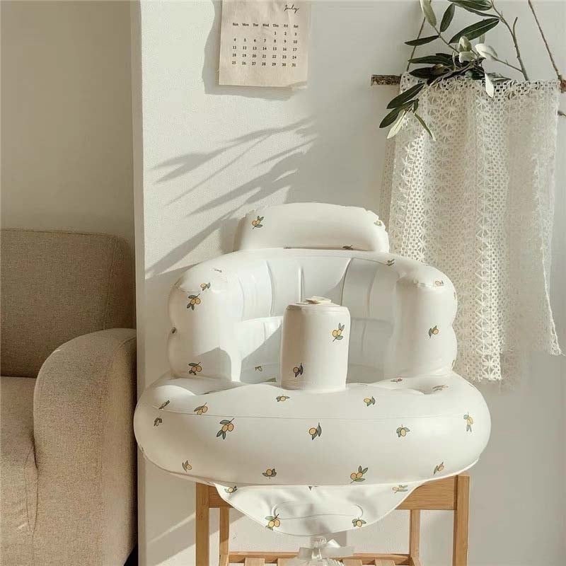Portable Inflatable Baby Dining Chair For Bathing And Swimming