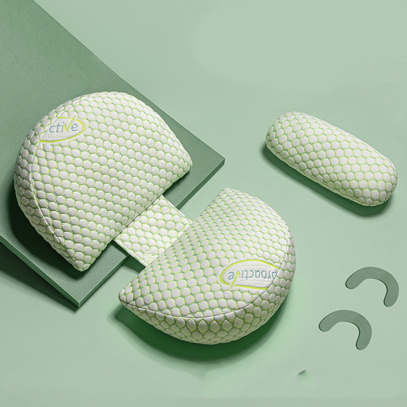 Pregnant Woman Sleeping With Waist Pillow Side Pillow
