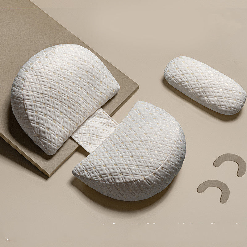 Pregnant Woman Sleeping With Waist Pillow Side Pillow
