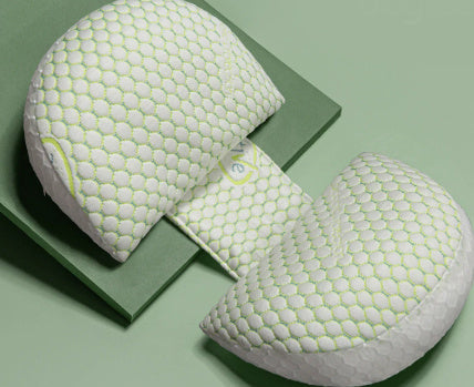 Pregnant Woman Sleeping With Waist Pillow Side Pillow