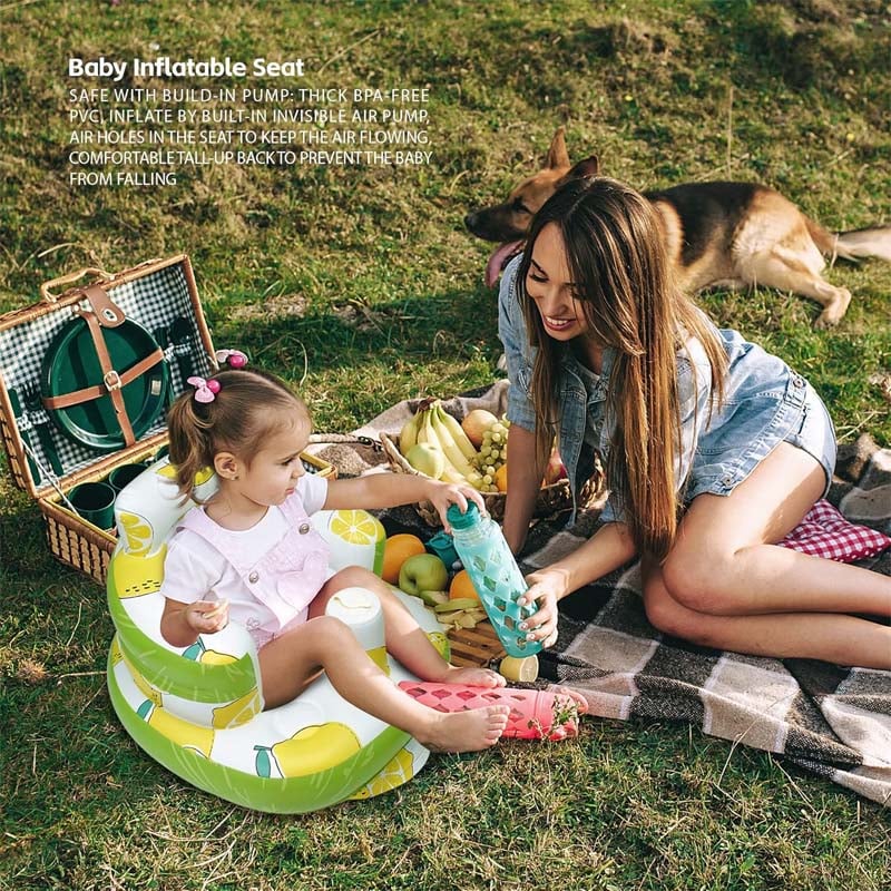 Portable Inflatable Baby Dining Chair For Bathing And Swimming